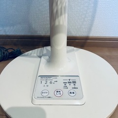 SHARP プラズマクラスター扇風機の画像