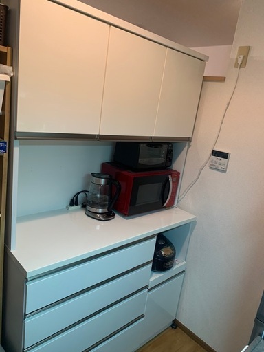 カップボード　120cm 食器棚　