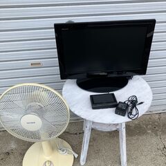 まとめて　テレビ・ナビ・扇風機