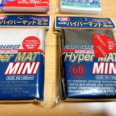 トレカ用スリーブ！新品まとめ売り！遊戯王、ヴァンガードの画像