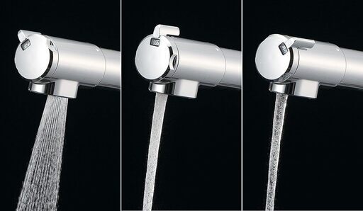 SANEI キッチン用 ワンホール混合栓 浄水器付 スプレー式 エコ 節約