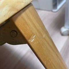 関家具の折れ脚テーブル　　オーク色　　20％オフ！の画像