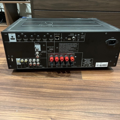 パイオニア　AVアンプ　VSA-822  ホームシアター　