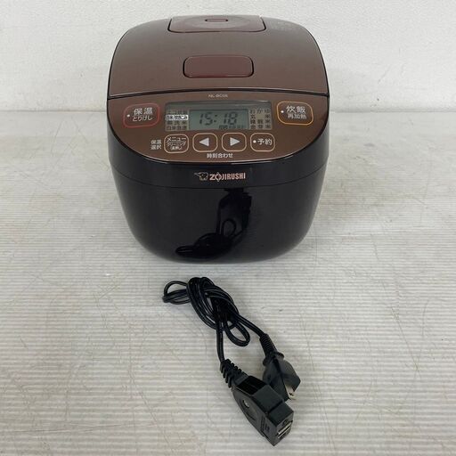 【ZOJIRUSHI】 象印 3合炊き 炊飯器 マイコン炊飯ジャー NL-BC05 2019年製 J0323
