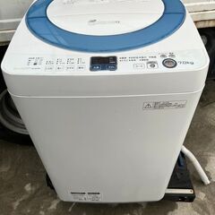 シャープ SHARP 全自動洗濯機（7.0kg）  ES-GE7...