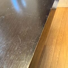 大塚家具ダイニングテーブルセット【無料】オマケ食器棚+美品ワードローブの画像