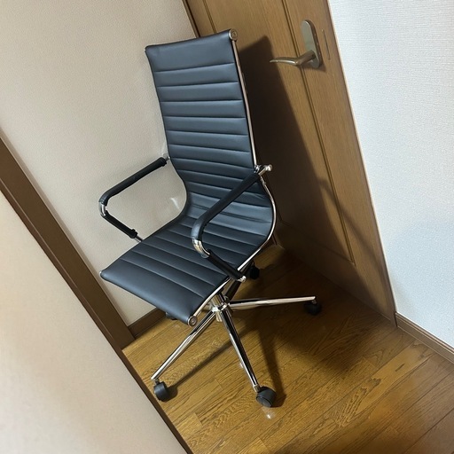 ワークチェア ニトリ Nシールド カルカ BK