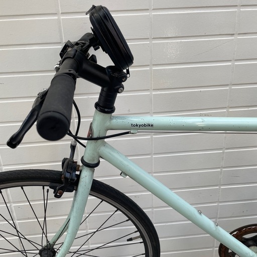最終値下げ❗️【引き取り限定】tokyo bike ミントグリーン　26インチ