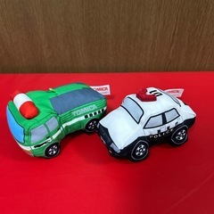 働く車　ぬいぐるみ