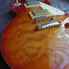 キルトトップ　レスポールギター　【投稿を下げる前に】の画像