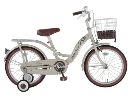 キッズ自転車18型ピンク