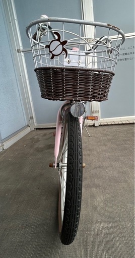 キッズ自転車18型ピンク
