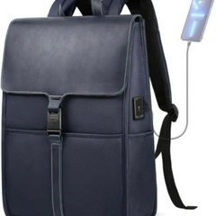 【最終値下げ‼️】ビジネスリュック 薄型 軽量 防水 USB充電...