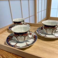 コーヒーカップ　セット3客の画像