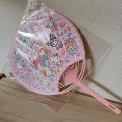 【新品未使用品】🌼サンリオうちわ