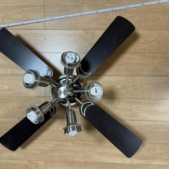 ODELIC SH967RL 照明(電球付き)4枚羽 シーリング...