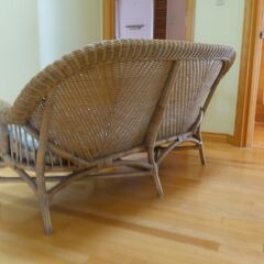 更に値下げ😁中古上質品！籐の長椅子お売ります！の画像