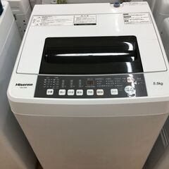 ★ジモティ割あり★ ハイセンス　Hisense 洗濯機 HW-T55C 5.5kg 18年製 動作確認／クリーニング済み SJ6930