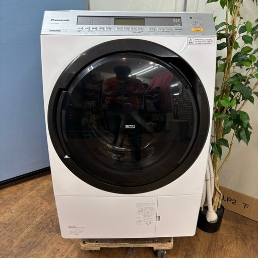 I382 ? ジモティー限定価格！ Panasonic ドラム式洗濯乾燥機 （洗濯：11.0㎏ 乾燥：6.0㎏） ⭐ 動作確認済 ⭐ 