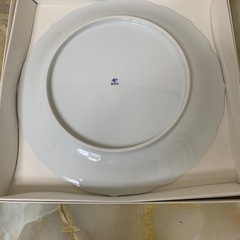 香蘭社　大皿（オーキッドレース）の画像