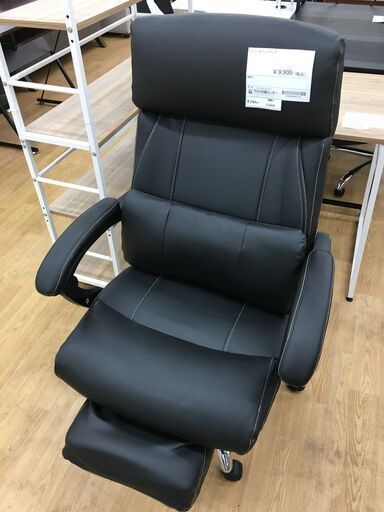 ★ジモティ割あり★  オフィスチェア 黒　ブラック W×D×H クリーニング済み SJ6935 ☆ジモティ割あり☆ オフィスチェア 黒 ブラック W×D×H クリーニング