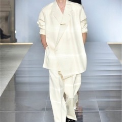 dunhillメンズ クロップド KIMONO ジャケットの画像