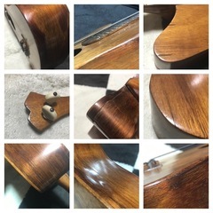 激レア ノーネーム バリトンウクレレ マホガニー 珍品 の画像