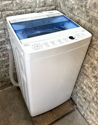 大阪送料無料★3か月保証★洗濯機★ハイアール★2019年★4.5㎏★JW-C45FK★S-336