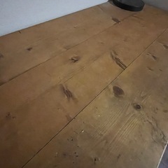 パイン材の長机の画像