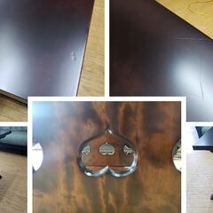 ｈ63　美品　松本民芸家具 ミズメザクラ サイドテーブルの画像