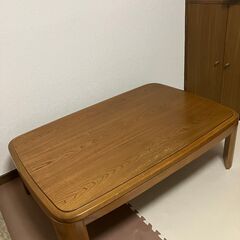 こたつ（布団なし）差し上げます。の画像