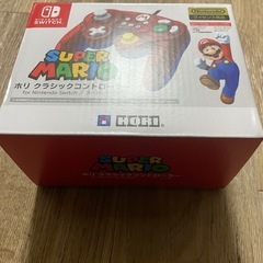 Switch コントローラー　マリオの画像