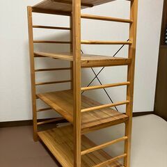 木製ラック差し上げます。の画像
