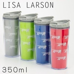 新品　リサラーソン  プラスチック タンブラー 350ml 二重構造の画像
