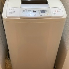 【美品】haier 2016年製6kg洗濯機　ドライ機能付き