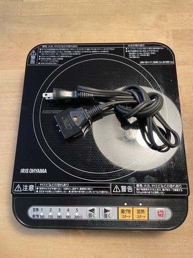 IHコンロ アイリスオーヤマ IHK-T34E-B