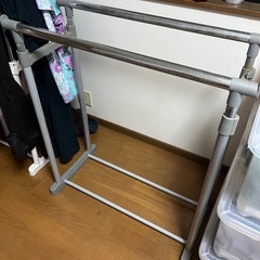 ハンガーラック　パイプハンガーラック　２つセットの画像