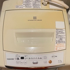 TOSHIBA　洗濯機