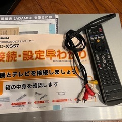 TOSHIBA HDD &DVDビデオレコーダーの画像