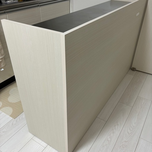 キッチンカウンター カウンターテーブル 150cm ステンレス天板 コンセント