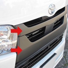 ハイエース　フロント　グリル　カバー　新車外し