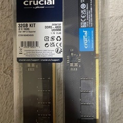 crucial デスクトップ用　メモリ　DDR5 32GB(16GB×2)