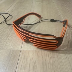 光るサングラス 難ありの画像
