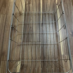 ステンレスの洗い物かごの画像