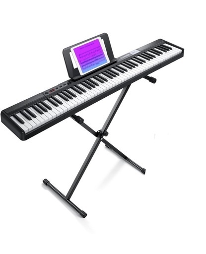 電子ピアノ 88鍵盤 スタンド付き