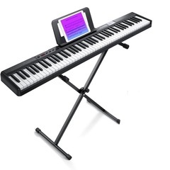 電子ピアノ 88鍵盤 スタンド付き の画像