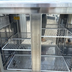 SANYO D R K 台下冷凍冷蔵庫 SUR-UT1541C コールドテーブル　 1500×450 100Ｖ　バー　スナック　 飲食店　厨房値段相談可能の画像