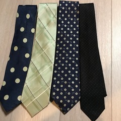 ネクタイ4本【中古品】