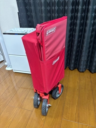 【9月20日まで】【値下げしました】Coleman カートテーブル付き