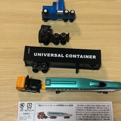 トミカH 5系新幹線はやぶさ輸送車他2点の画像